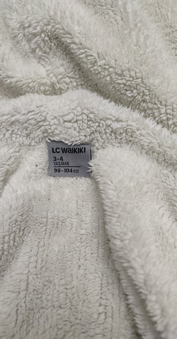 Kapüşonlu Gri Erkek Çocuk Triko Sweatshirt - Görsel 2