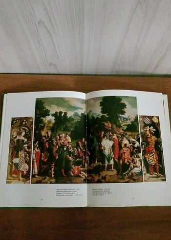  Beden Renk Ermitaj Sanat Kitabı Rusça kitap