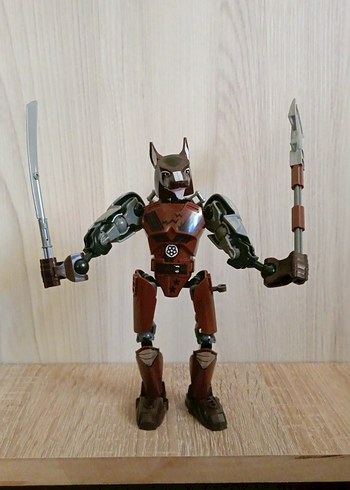Beden Renk 4 adet bionicle Figür oyuncak