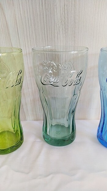 Beden 3 adet Coca-Cola bardağı
