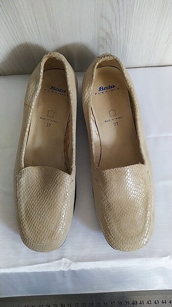 Bata deri kadın ayakkabı