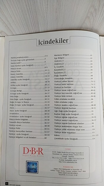 Beden Dünya ve Türkiye Coğrafya atlası