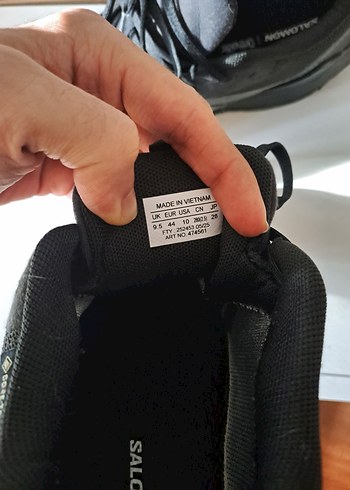 Salomon Goretex Gri Bağcıklı Erkek Outdoor Ayakkabı - Görsel 3