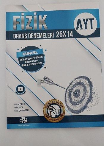 Fizik AYT Branş Denemeleri 25x14 Soru Kitabı