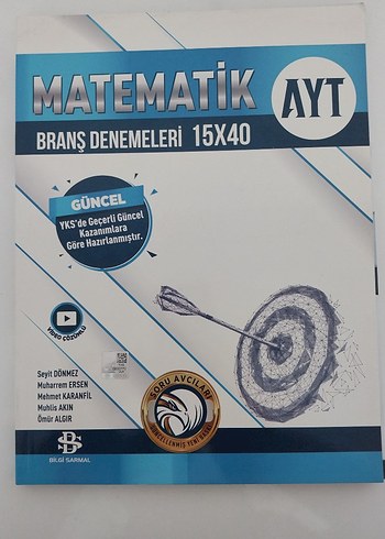 AYT Matematik Branş Denemeleri 15x40