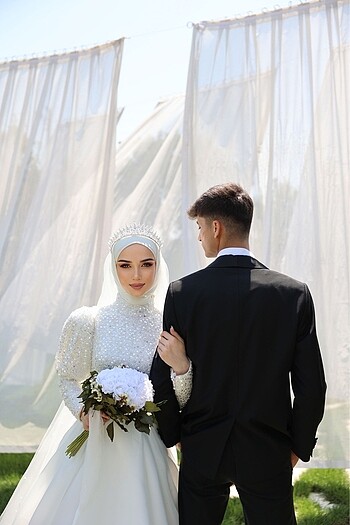 Özel dikim gelinlik - Görsel 5