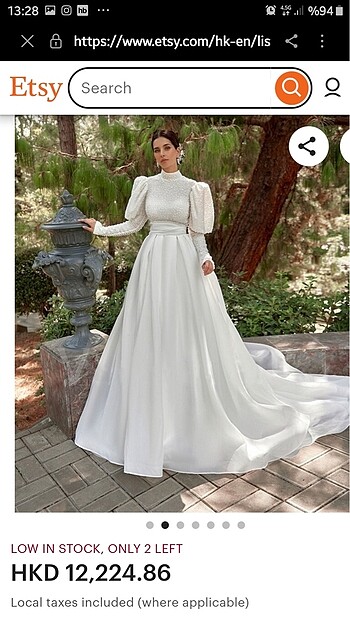 Özel dikim gelinlik - Görsel 2