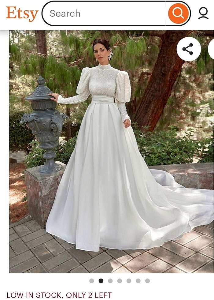 Özel dikim gelinlik - Görsel 2