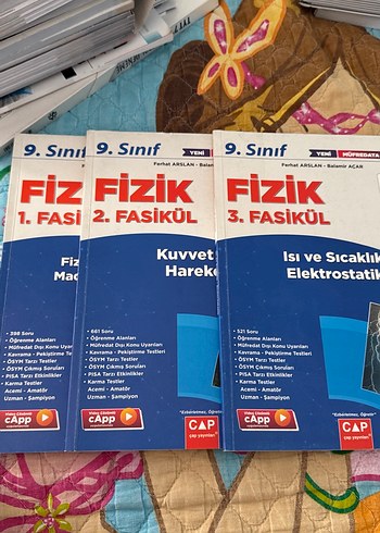 9. Sınıf Fizik Fasikülleri Seti
