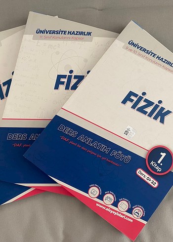 EİS Fizik Ders Anlatım Föyü 1. Kitap, 2.kitap ve 3.kitap