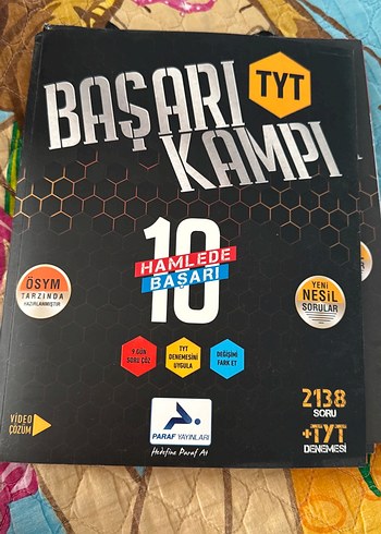 Paraf Yayınları Başarı Kampı TYT Soru Kitabı