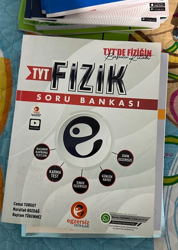 TYT Fizik Soru Bankası - Egzersiz Yayınları