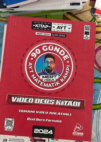 2024 AYT Matematik 90 Günde Video Ders Kitabı