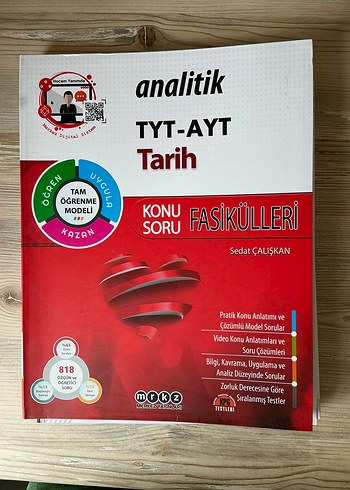 Analitik TYT-AYT Tarih Konu Soru Fasikülleri