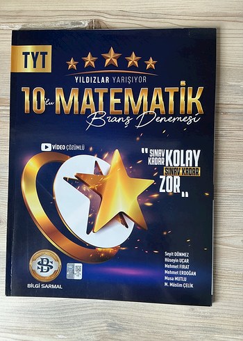 TYT 10'lu Matematik Branş Denemesi Kitabı