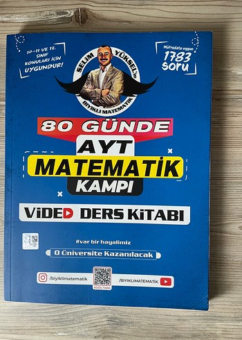 80 Günde AYT Matematik Kampı Video Ders Kitabı