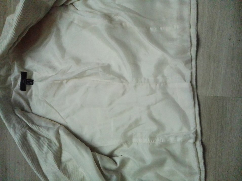 Manga Beyaz/Krem Rengi Blazer Ceket - Görsel 2