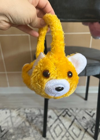 Beden Pastel Renkli Peluş Hayvan Kulaklığı