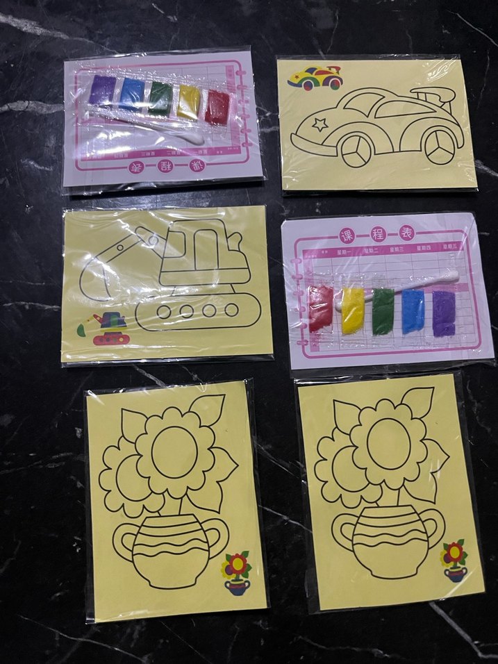 3 adt kum boyama - Görsel 2