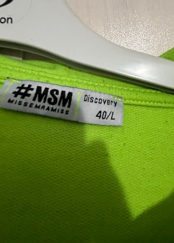 Rahat Kesim Uzun Kollu Yeşil Kapüşonlu Sweatshirt - Görsel 4