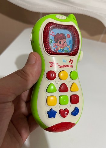 Renkli Eğitici Oyuncak Telefon - Görsel 2