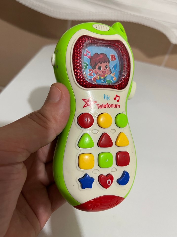 Renkli Eğitici Oyuncak Telefon - Görsel 2