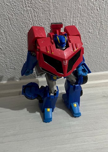 Beden Renkli Kırmızı Mavi Robot Aksiyon Figürü