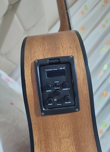 Kozmos IC-100CE Natural Elektro Klasik Gitar 