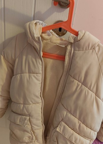 Kız Çocuk Bej Mont - Görsel 2