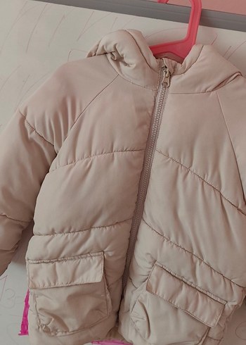 Kız Çocuk Bej Mont - Görsel 4