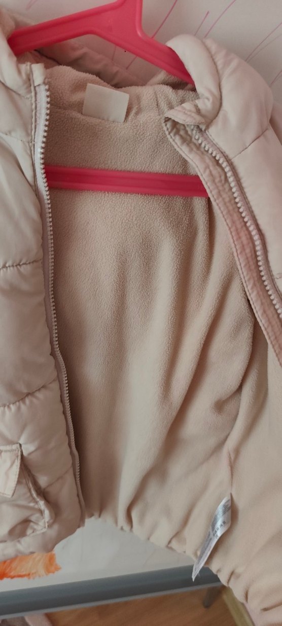 Kız Çocuk Bej Mont - Görsel 5