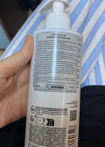 La Roche-Posay Lipikar  nemlendiriciş400 ml - Görsel 2