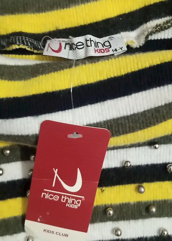 Çizgili Uzun Kollu Kadın Elbiseli - Görsel 5