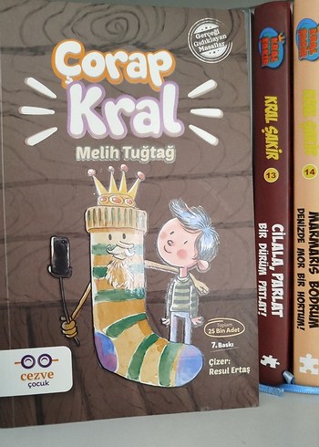 Çorap Kral - Melih Tuğtağ Çocuk Kitabı