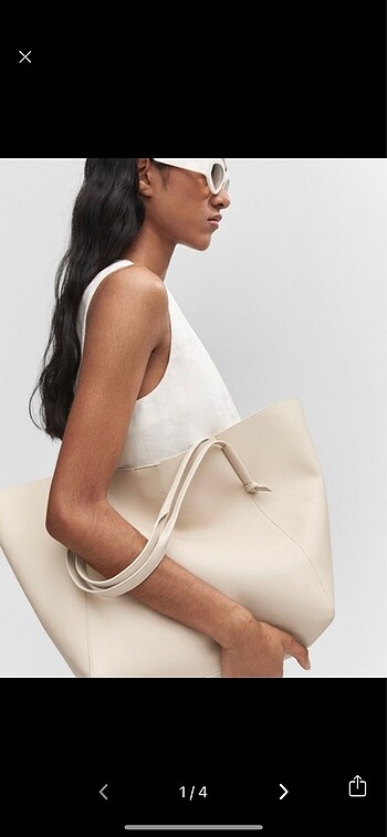 Mango Mango Shopper Çanta