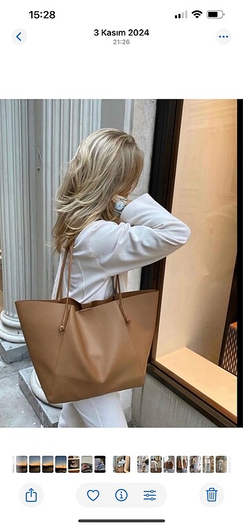 Mango Shopper Çanta