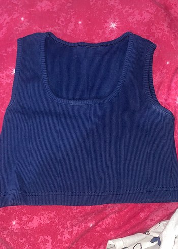 Lacivert Kolsuz Basic Atlet - Görsel 2