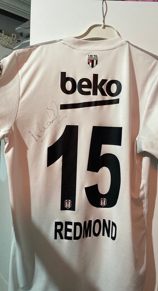 orjinal besiktas formasi redmond imzali - Görsel 2