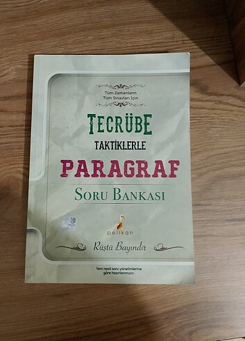 Rüştü hoca paragraf kitabı