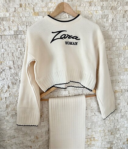 ZARA PANTOLON KAZAK TAKIM