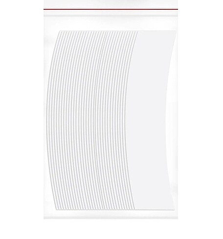 36 adet oval mavi bant - Görsel 5