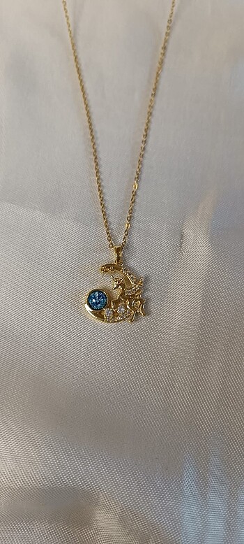 Diğer Çelik unicorn gümüş rengi kolye