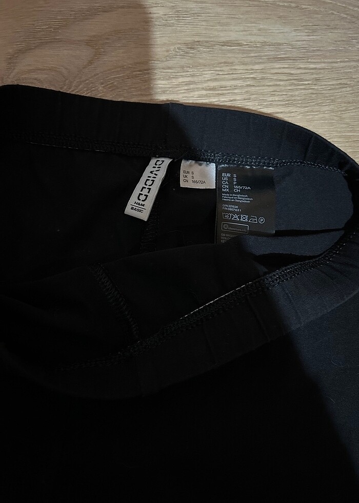 H&M pamuklu tayt - Görsel 5