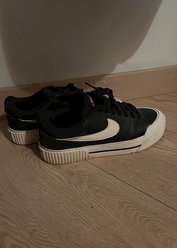 Siyah Platform Nike - Görsel 3