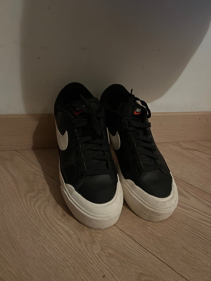 Siyah Platform Nike - Görsel 2