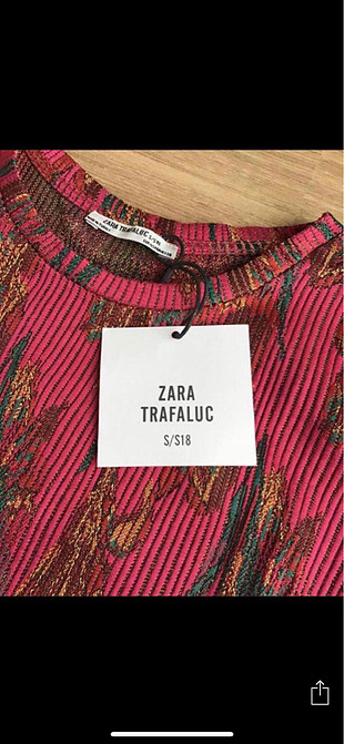 Zara orjınal sıfır bluz 