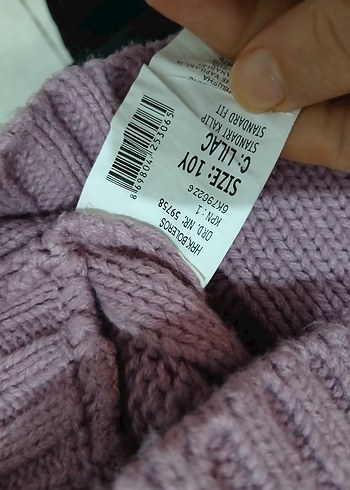 Kız Çocuk Pembe Örgü Bolero - Görsel 5