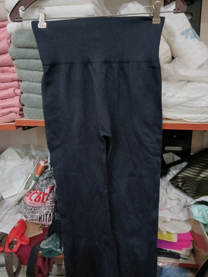 Siyah Beli Kemerli Hamile Pantolonu - Görsel 2