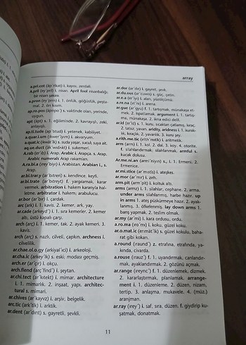 Redhouse İngilizce-Türkçe Sözlük - Görsel 5