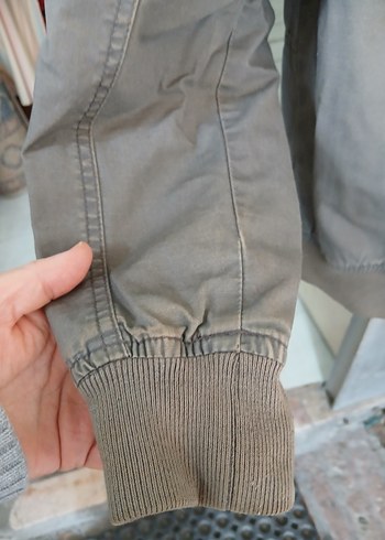 Erkek Çocuk Kahverengi Keten Ceket - Görsel 7